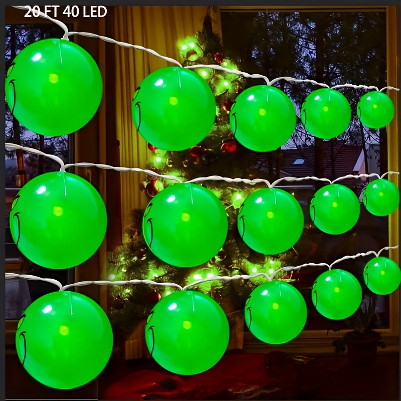 

Upgraded 40 20ft Christmas String, Christmas Tree Decoration, Christmas Decoration, On And Flashing, Christmas Decoration