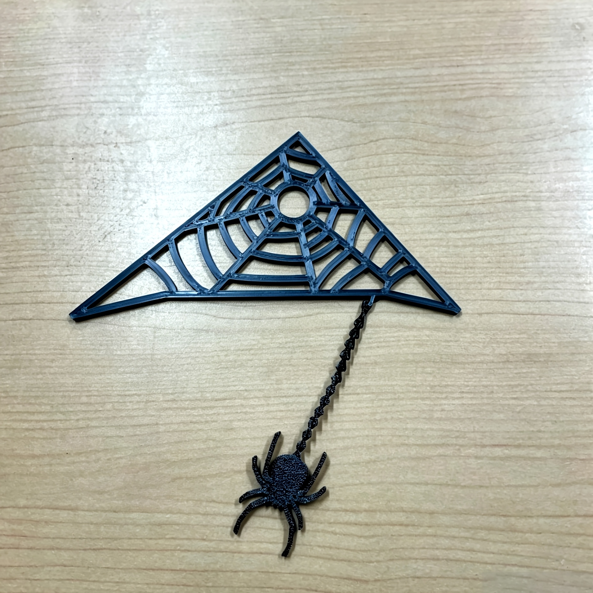 Image of 1pc For Halloween Web Corner Decor With Hanging Ornament, Creepy Web Door Frame Prop, Fun Prank Decoration For Home. Perfect For Halloween House Parties, Haunted House Decor, And Holiday Gift