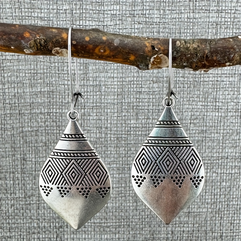 Vintage Bohemian Style Ethnic Drop Earrings — Gift for Her