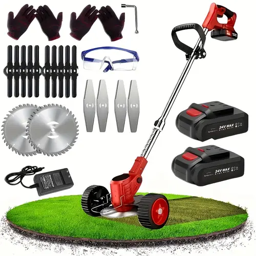 dual battery lawn mower powerful and for large yards high cost effectiveness one machine all mowing needs