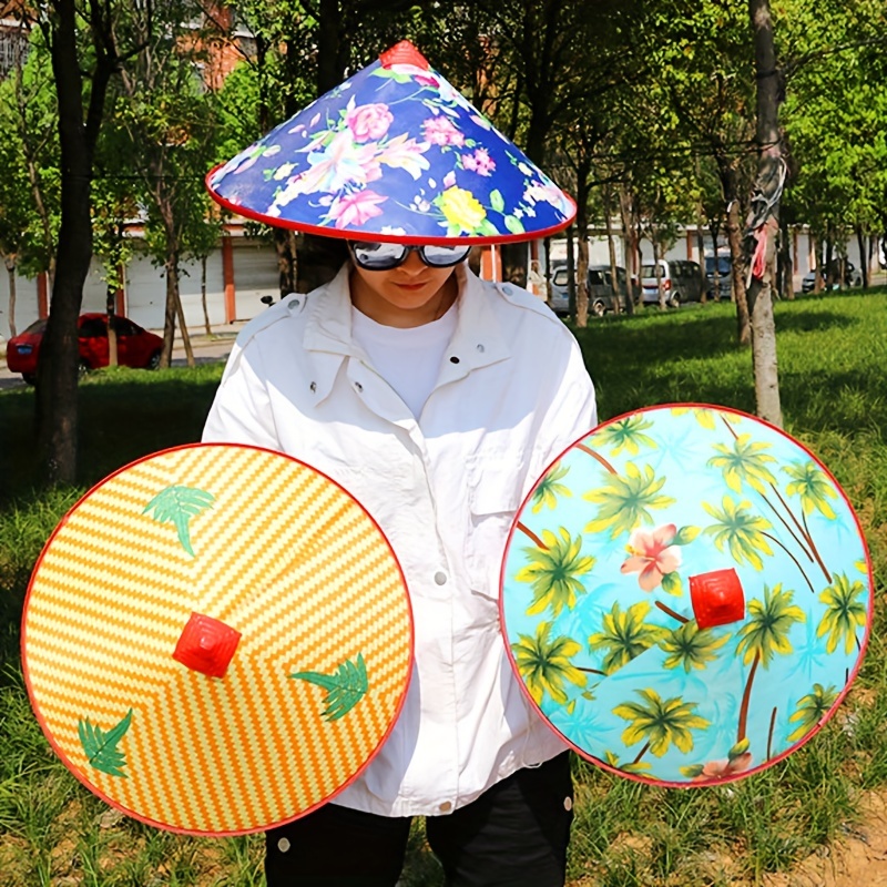 Sombreros de Lluvia Para Mujer Gorro de Ala Ancha Impermeable Para Sol  Sombreros