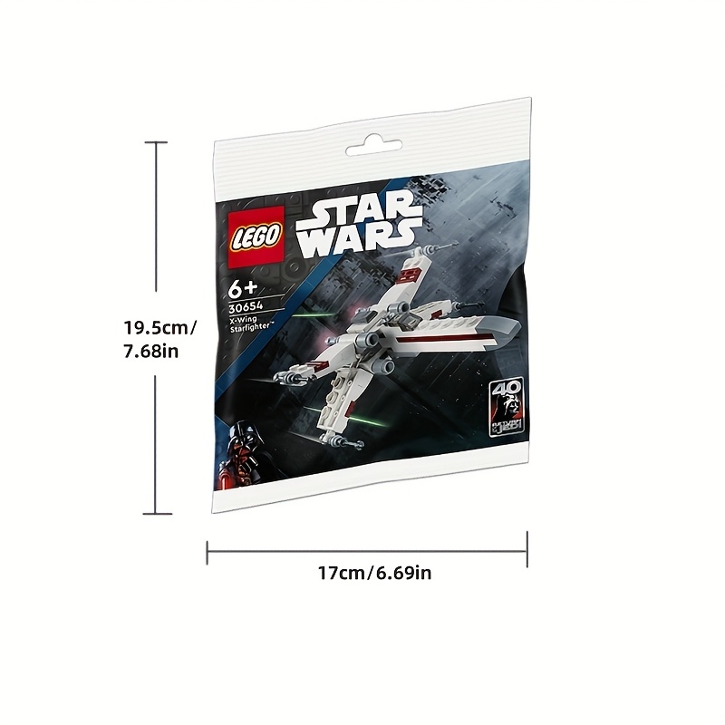 European Version, LEGO X-Wing Starfire Set 30654, A Building Block Toy Suitable For Children Aged 6 And Above
