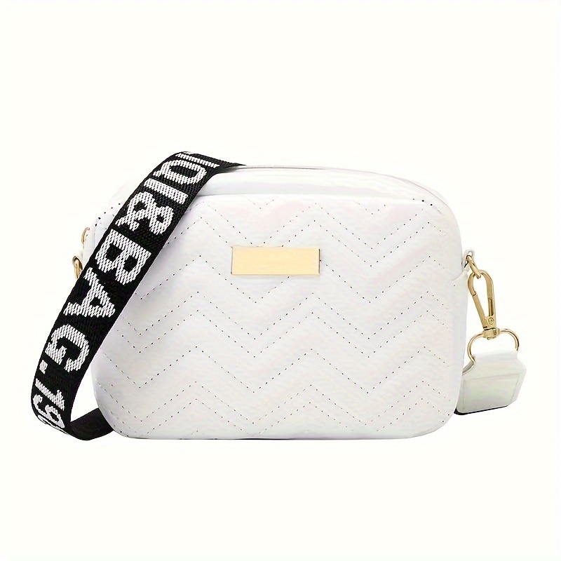 New Women's Rolled Camera Pattern Crossbody Bag Ladies' New Storage Bag Single Shoulder Phone Bag