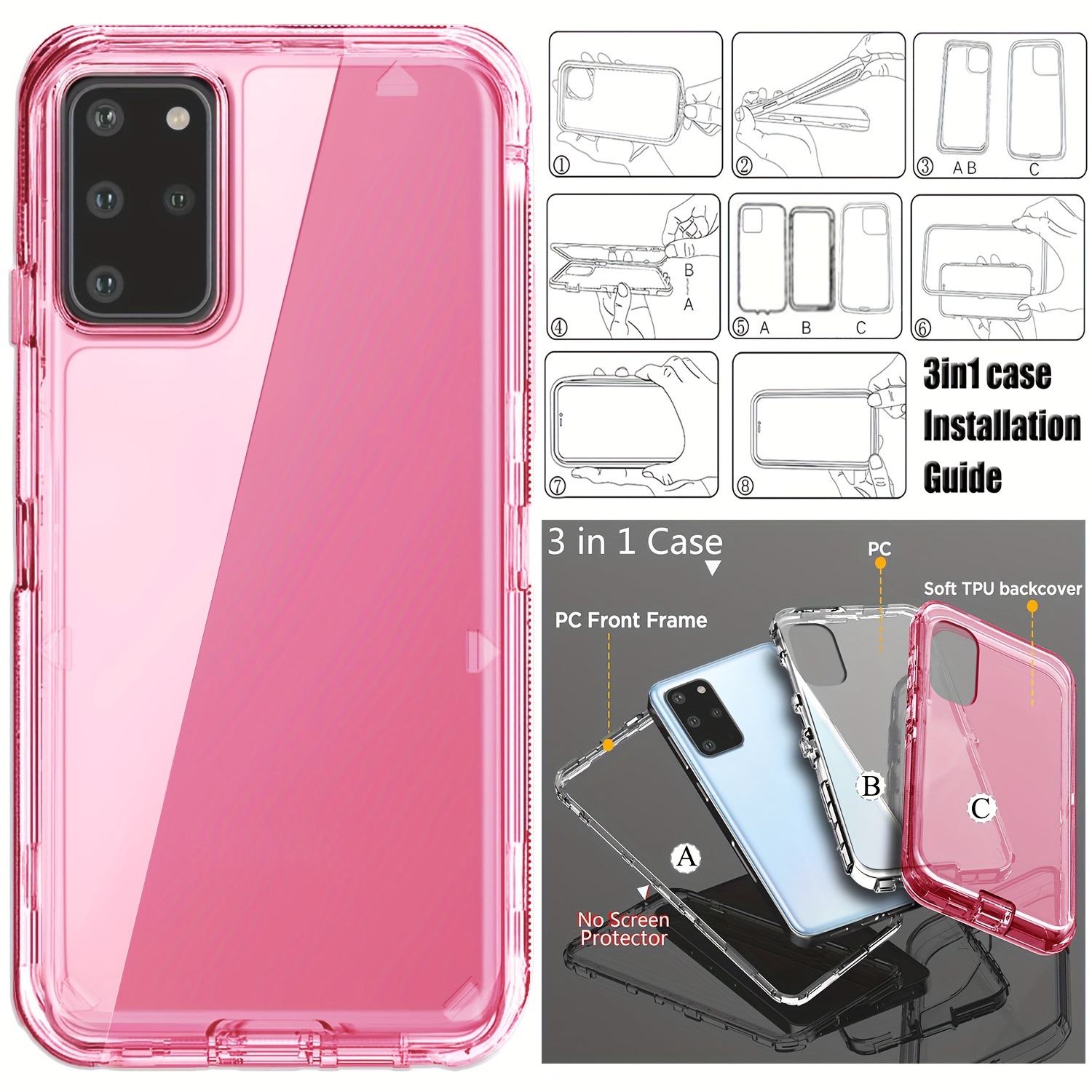 Phone Case Samsung Heavy Duty S20 Plus Case Samsung Galaxy S20+