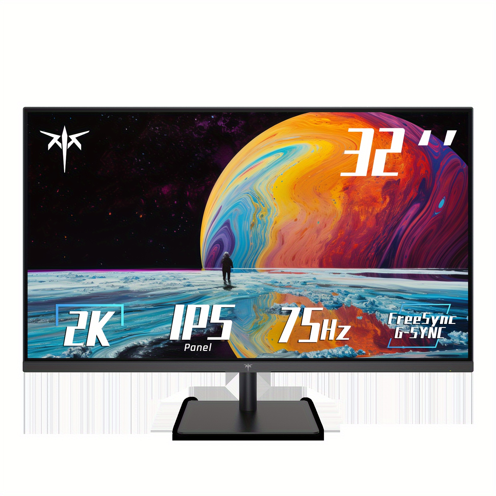 ktc 32 inch 2k ips 1440p monitors ultra thin bezels hdr10 Temu