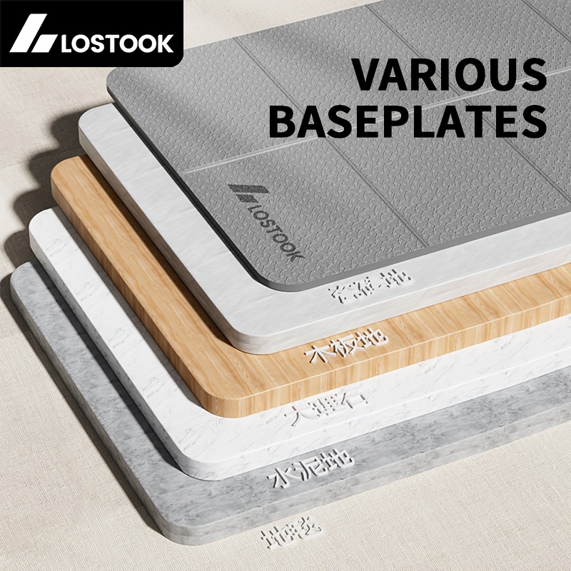 The Lostook Foldable Yoga Mat Made of TPE Is Non-Slip And Waterproof, Suitable for Yoga, Pilates, And Fitness Training