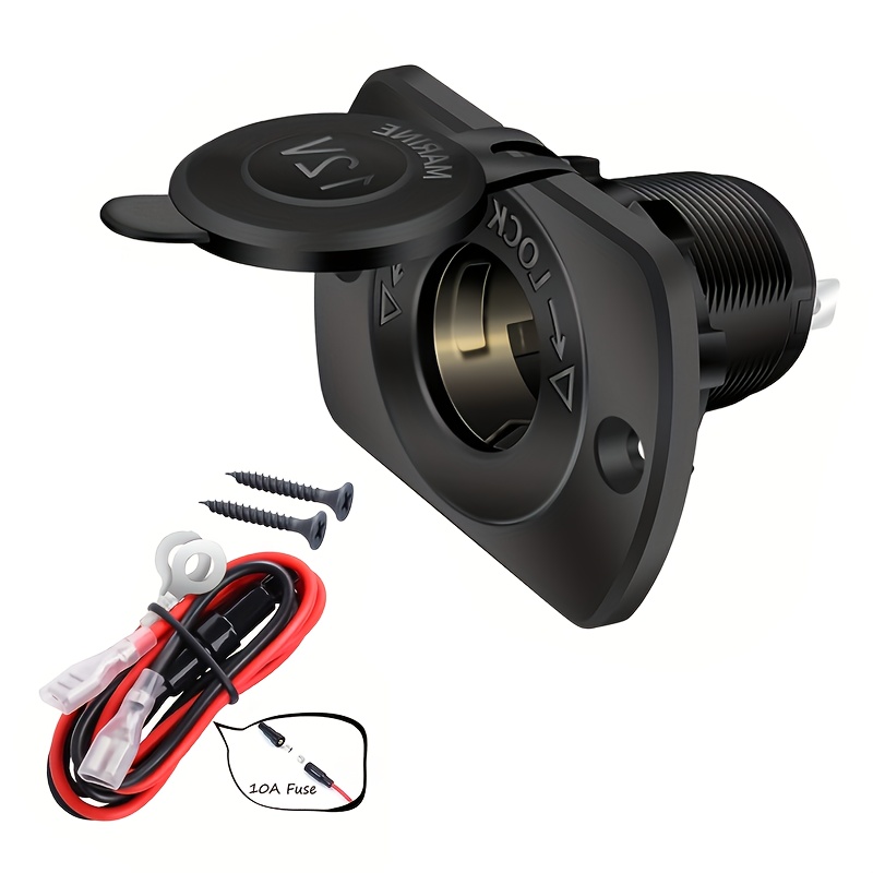 replacement car cigarette lighter socket 12v car lighter replacement female connector socket power