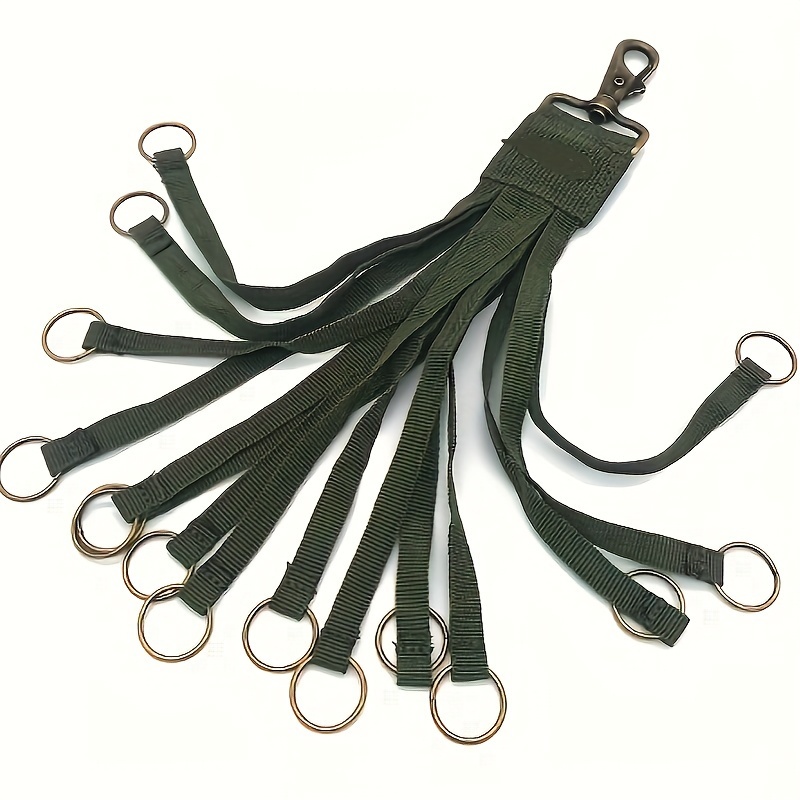 TEMU Heavy-duty Nylon Hunting Trophy Lanyard With Metal Clasp - Ideal For & Fishing
