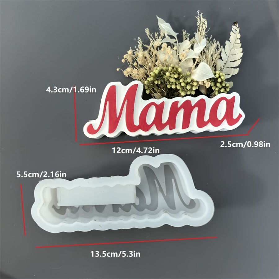 TEMU A Clay Mold For, Suitable For Making Resin, Plaster, Candle, And Aromatherapy Items For Home Decor, Wedding Storage, . Perfect For Mother's Day