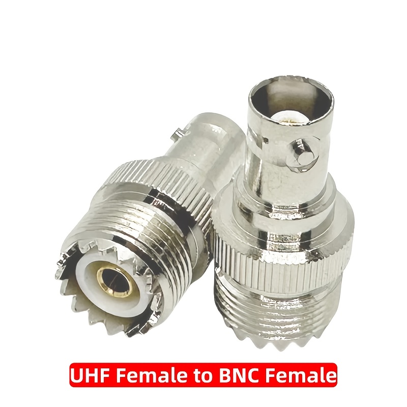1 stuks UHF SO239 PL259 naar BNC Mannelijke Plug & Vrouwelijke Jack RF Coaxiale Adapter Connector 4 Type RF Connector Radio Adapter
