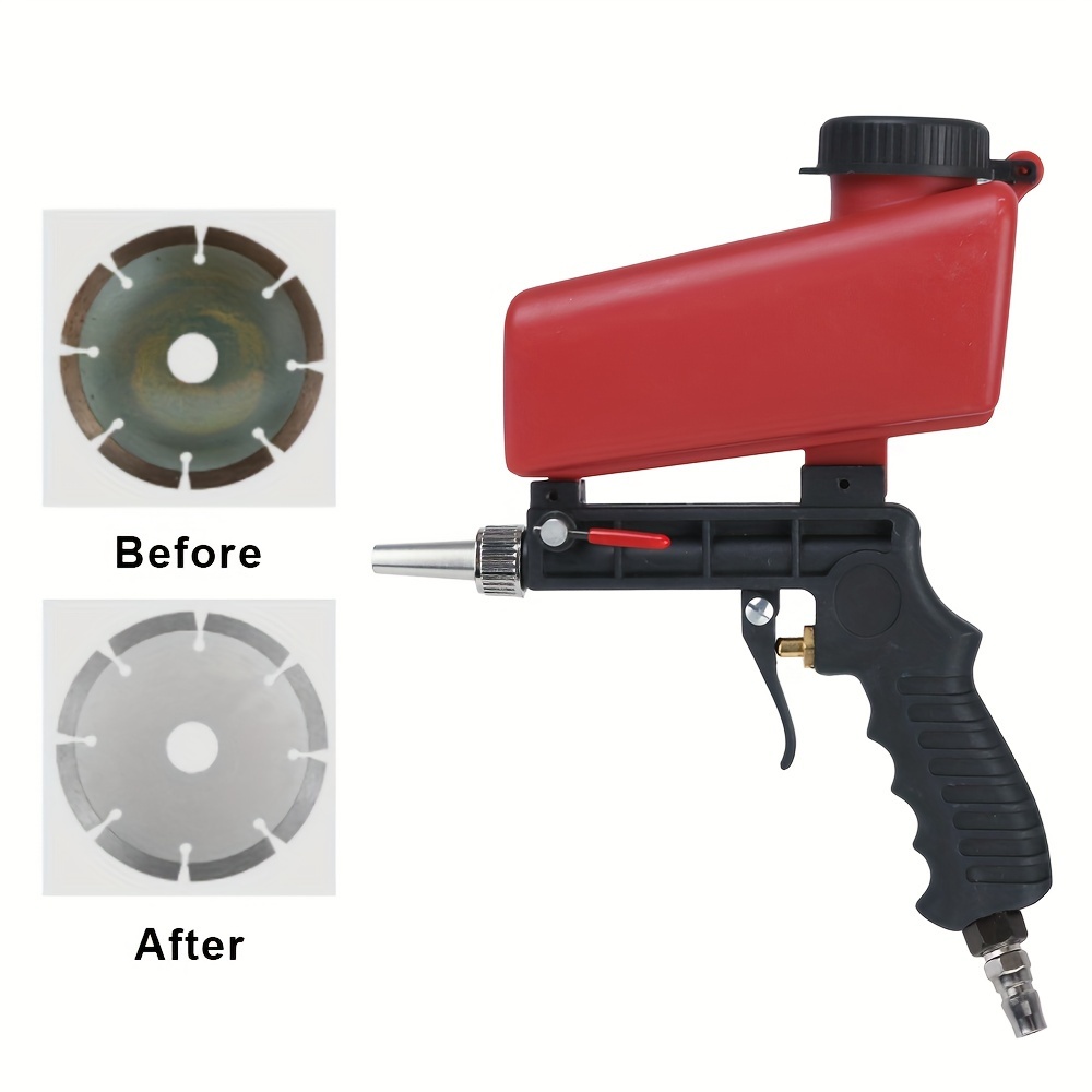 

Sand Blaster: Adjustable 90psi Handheld Pneumatic Blasting Set With 1pc Sandblasting - Industrial Tool - No Electricity Required - No Batteries Included - No Electronic Parts