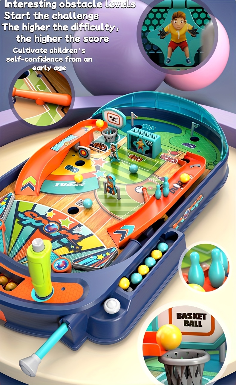 multi game motion marble desktop game colorful attracting attention a competition against multiple people for points making the game Product details 4
