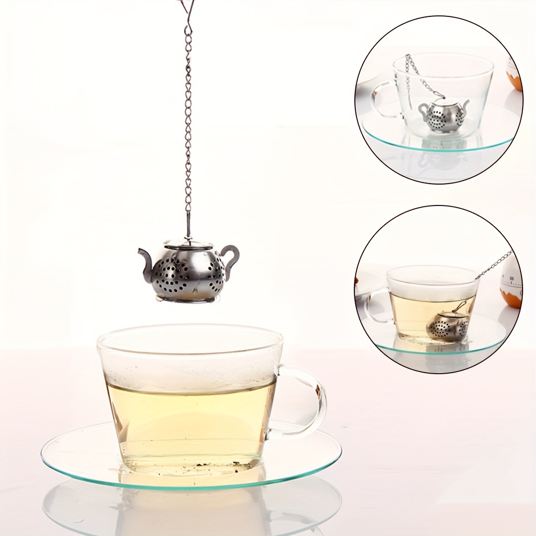 Infusore per foglie di tè filtro per tè in acciaio inossidabile filtro per  diffusore di palline da tè per spezie infusore per colino per tazze da  teiera accessori per il tè 