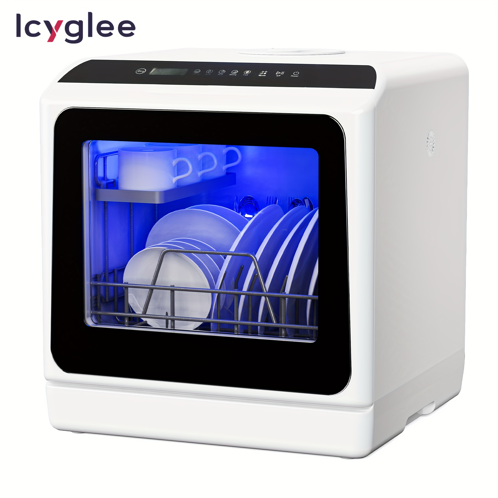  portable countertop dishwasher dish washer with a 5 liter water tank suitable for apartments and rvs provides 6 and no pipe installation necessary details 1