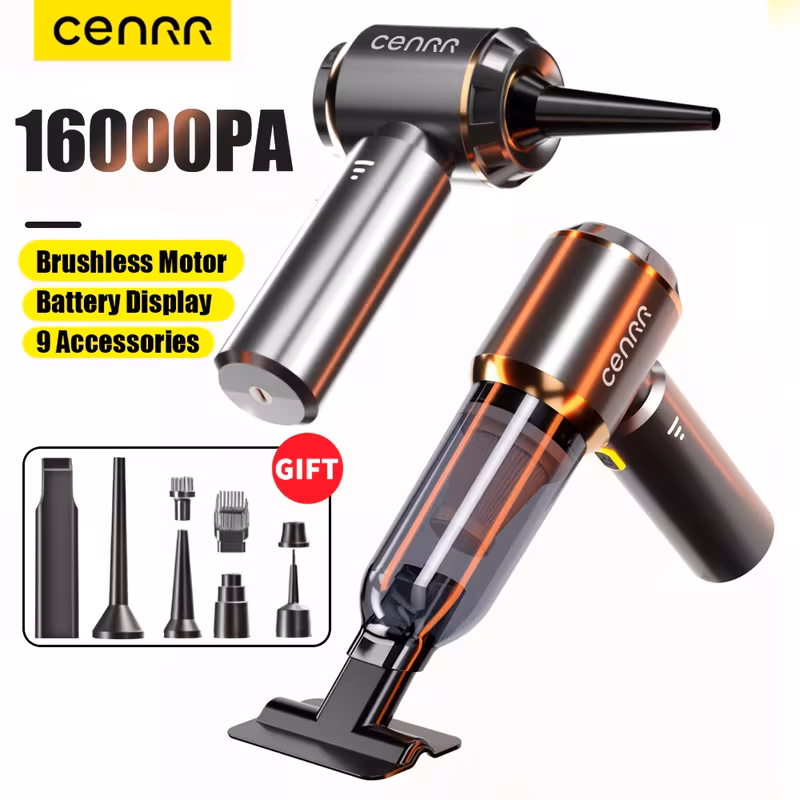 CENRR 16000PA High Suction Handheld Car Vacuum Cleaner, CENRR 16000PA High Suction Handheld Car Vacuum Cleaner,