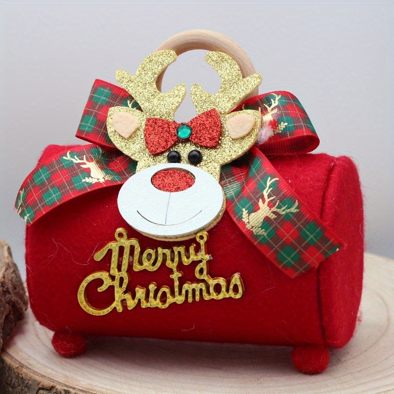 Image of 2026 Handmade Santa Claus Christmas Tree Decoration Accessories, Popular Candy Boxes, Small Gifts, New Chocolate Boxes, Presents, Creative Christmas Gift Packaging Boxes