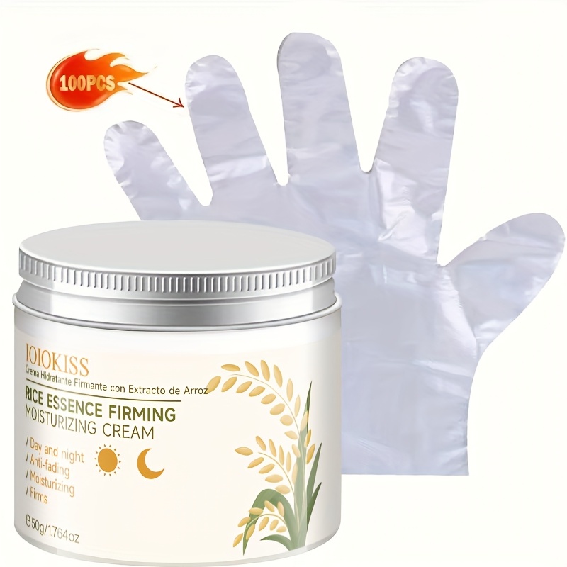 Image of Hand Mask, Moisturizing And Hydrating Care, And Hands, And Moisturizes Dry, Chapped, And In Beige Color. Suitable For Dry, Rough, , And Chapped Hands