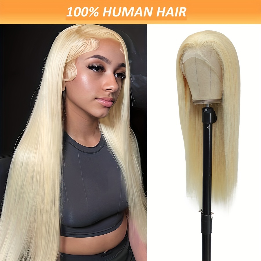 human platinum wigs