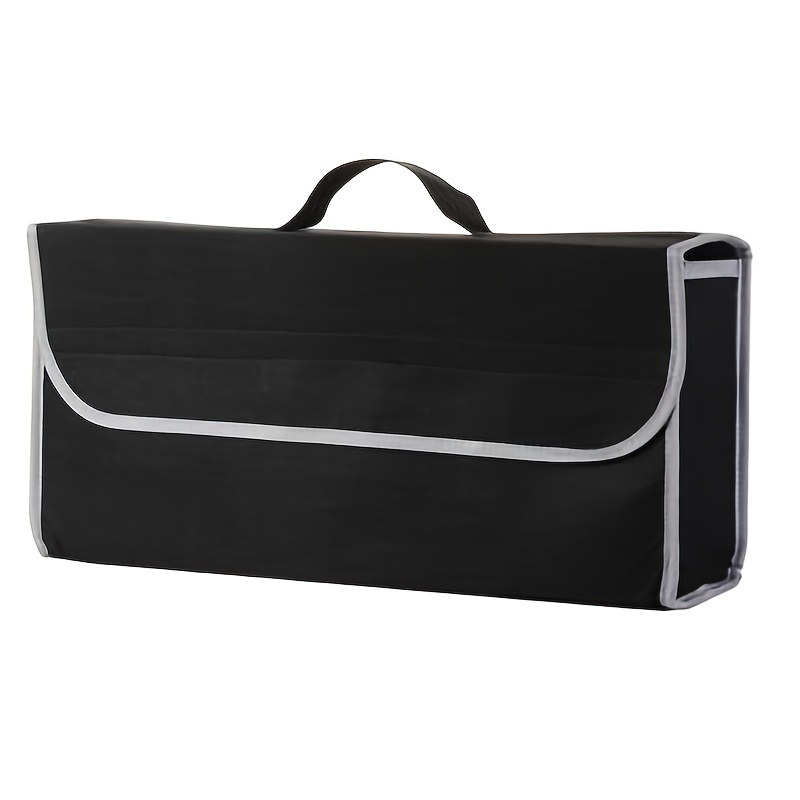 

Premium Fabric Car Trunk Organizer - Portable & Foldable Storage Solution For Auto Interior Organization