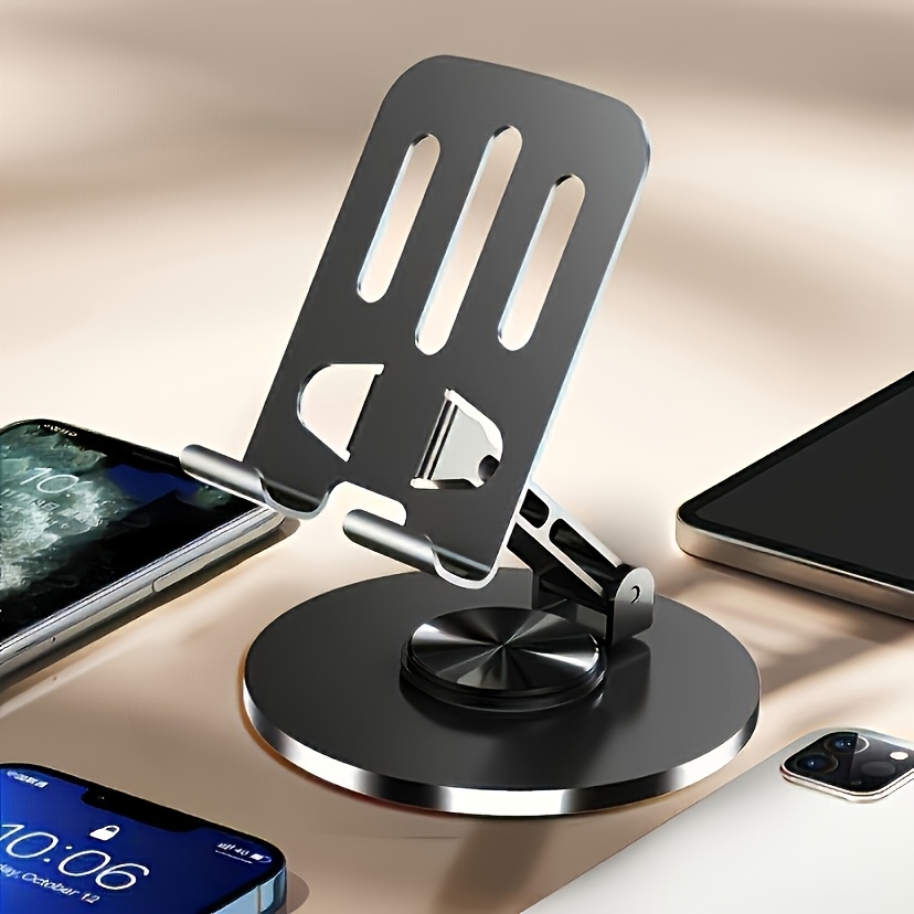 

Metal Mobile Phone And Tablet Holder, 360-degree , Iron Structure, Universal , Anti-slip Base