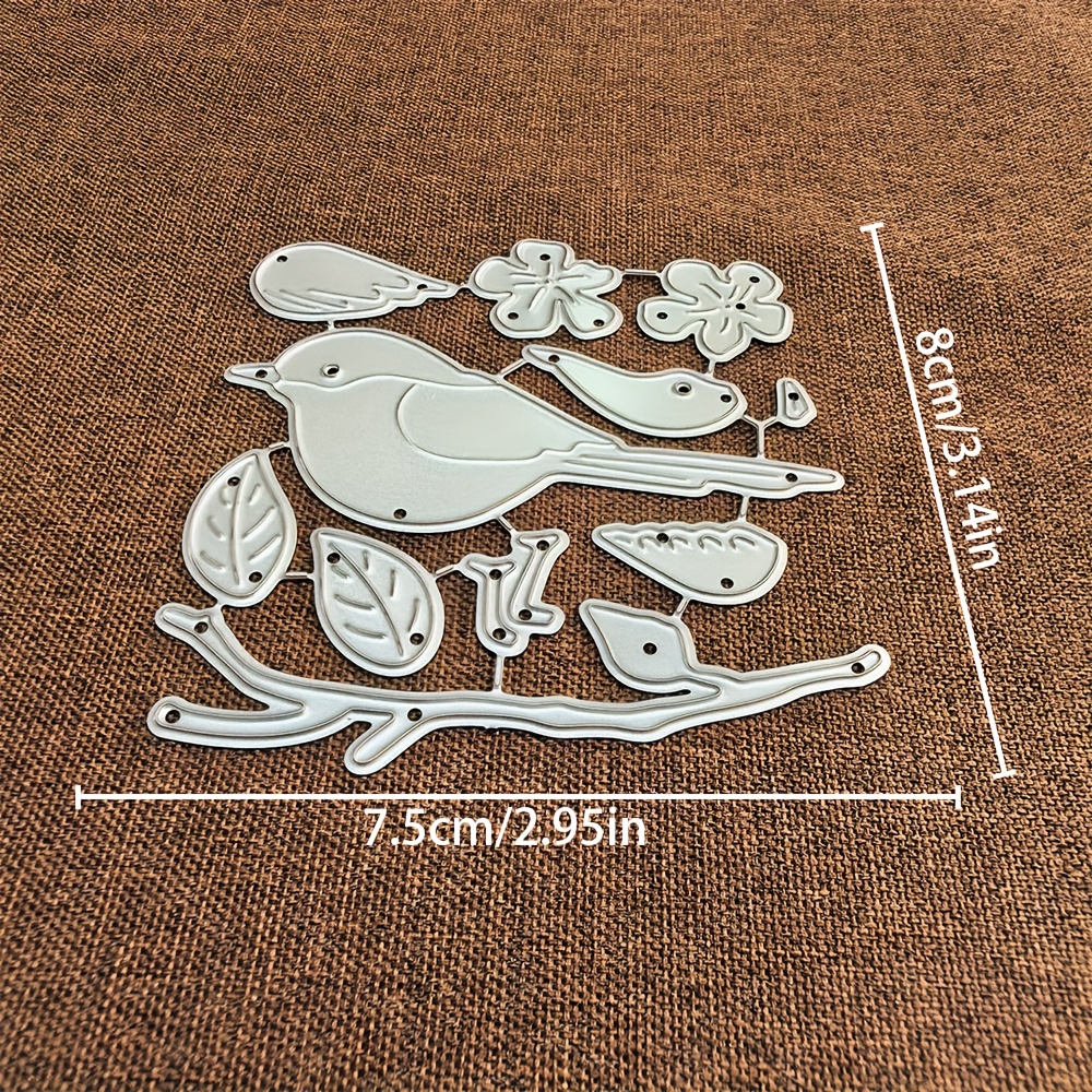 E-shop Vogel-förmige Metall Schneidschablone, geeignet für Scrapbooking, Karton Basteln, Dekorative Prägung und Heimwerkerprojekte