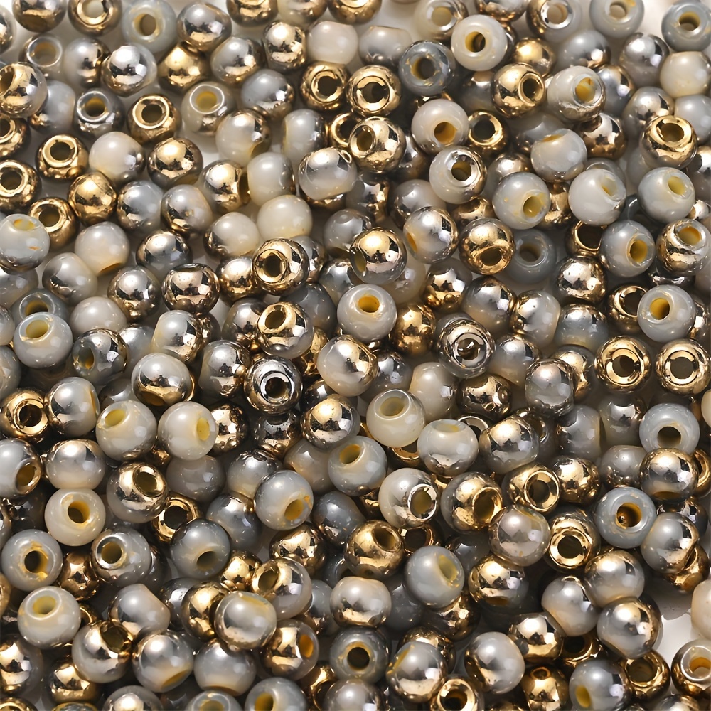 4mm Vibrant Glass Seed Beads for DIY Jewellery Making