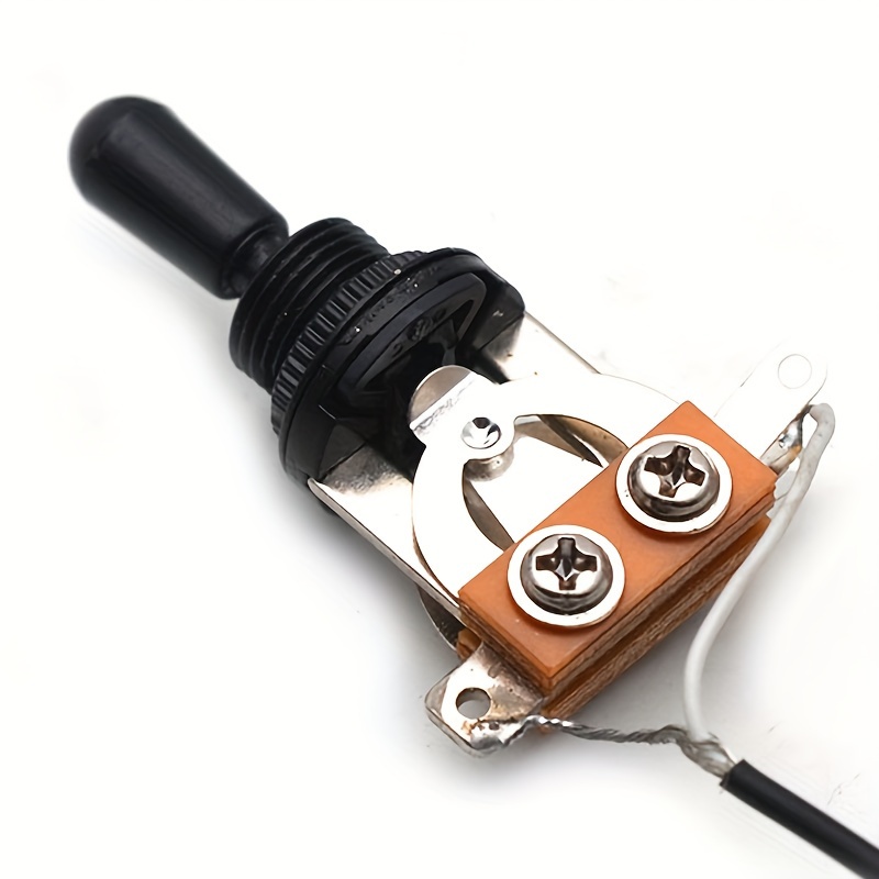 Guitar Wiring Harness 3 Pickups 1V1T A500K Push Pull & B500K Big Pots 3 Way Toggle Switch With 6.35 Output Jack