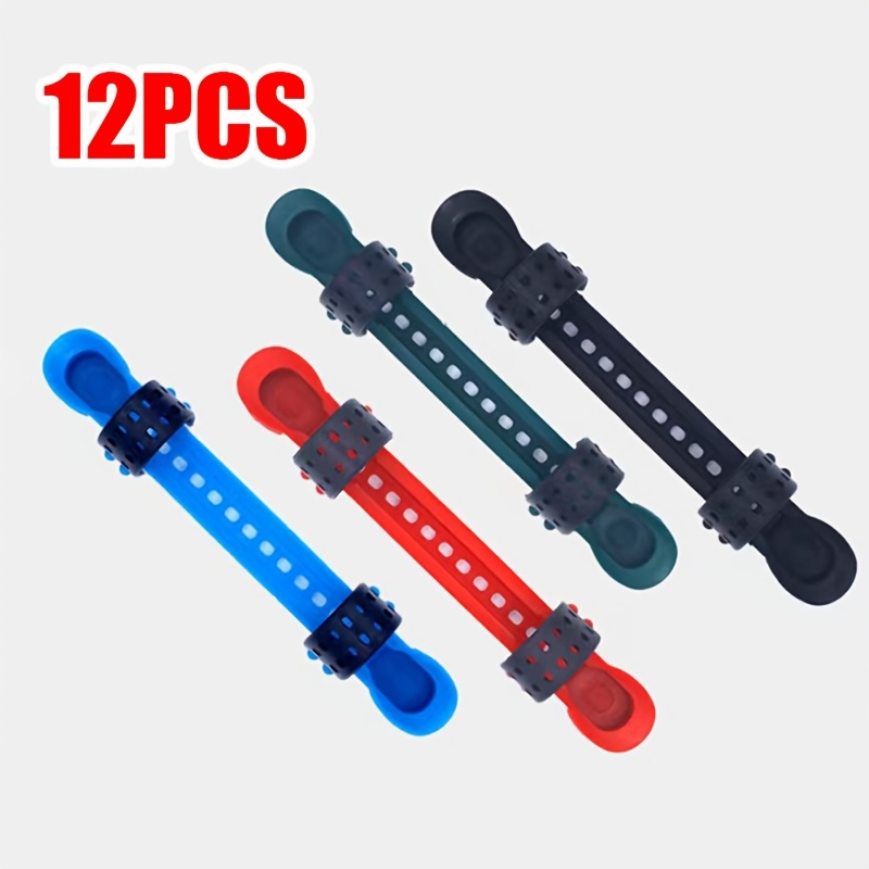 TEMU Set da 12 pezzi Avvolgi lenza porta canna da pesca a colori casuali, tavoletta avvolgitore portatile per canna a , per riporre rapidamente,