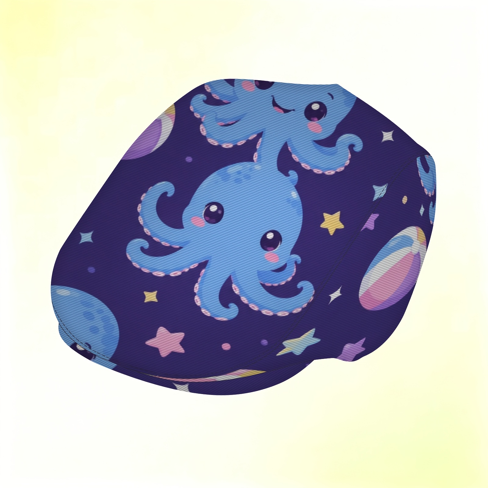 2d flat 1pc breathable printed beret cute   pattern gift for   suitable for outdoor matching beach outing   christmas birthday valentines day halloween gift soft and lightweight