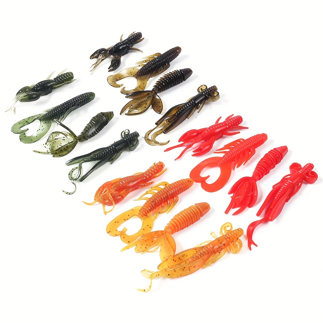 

Turiou 16pcs Tail Lures - ,, Bagged For & Angling