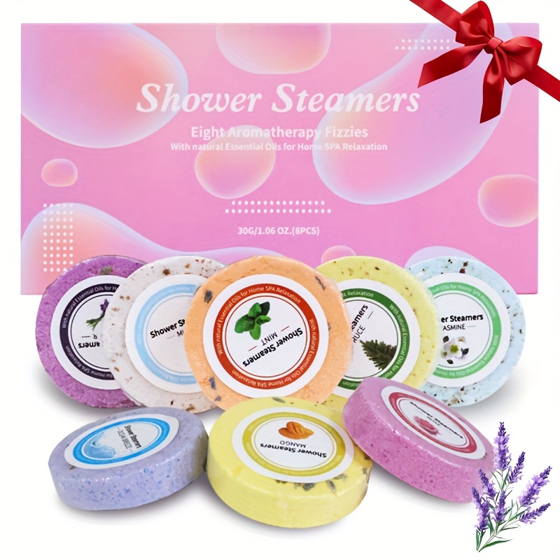 shower steamers     with natural essential oils for   relaxation details 0