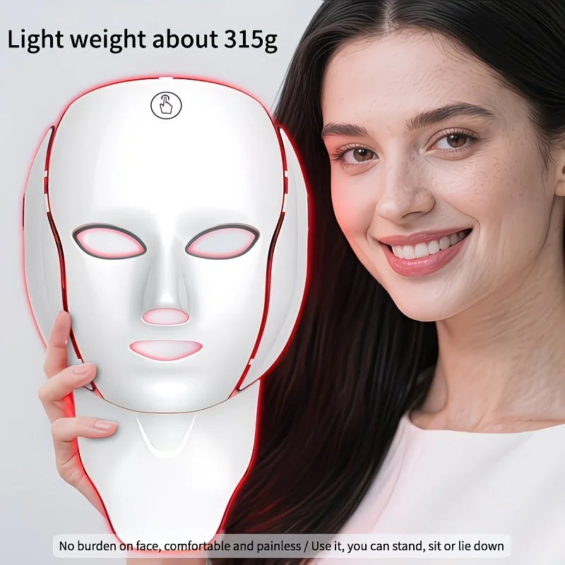 7 Color LED Facial Beauty Device for Face and Neck Care – detail 2