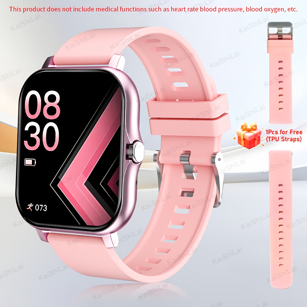 Hot's latest best-selling 1.83-inch high-definition full screen touch, Men's and Women's sports smartwatches, dial/answer calls, step by step Calorido sports mode distance tracking, call information prompt multifunctional smartwatch, suitable for iPhone and Android smartphones