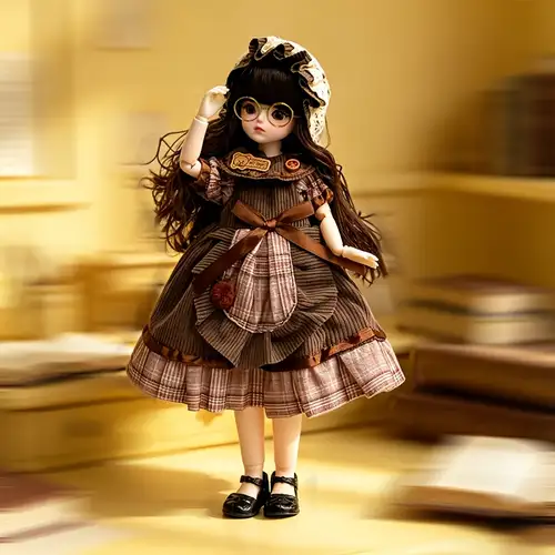 black dress stylish cute doll dp Beautiful doll imagery