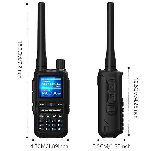 uv 5 walkie pro talkie am fm wireless programming type c charger dual ptt 999ch long way radio long range portable heavy duty for hiking camping team communication auto long