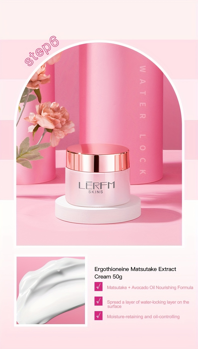 skincare set hydrating brightening firming quickly absorbed contains hyaluronic acid premium ladies set suitable for   types christmas gift box new year present details 6