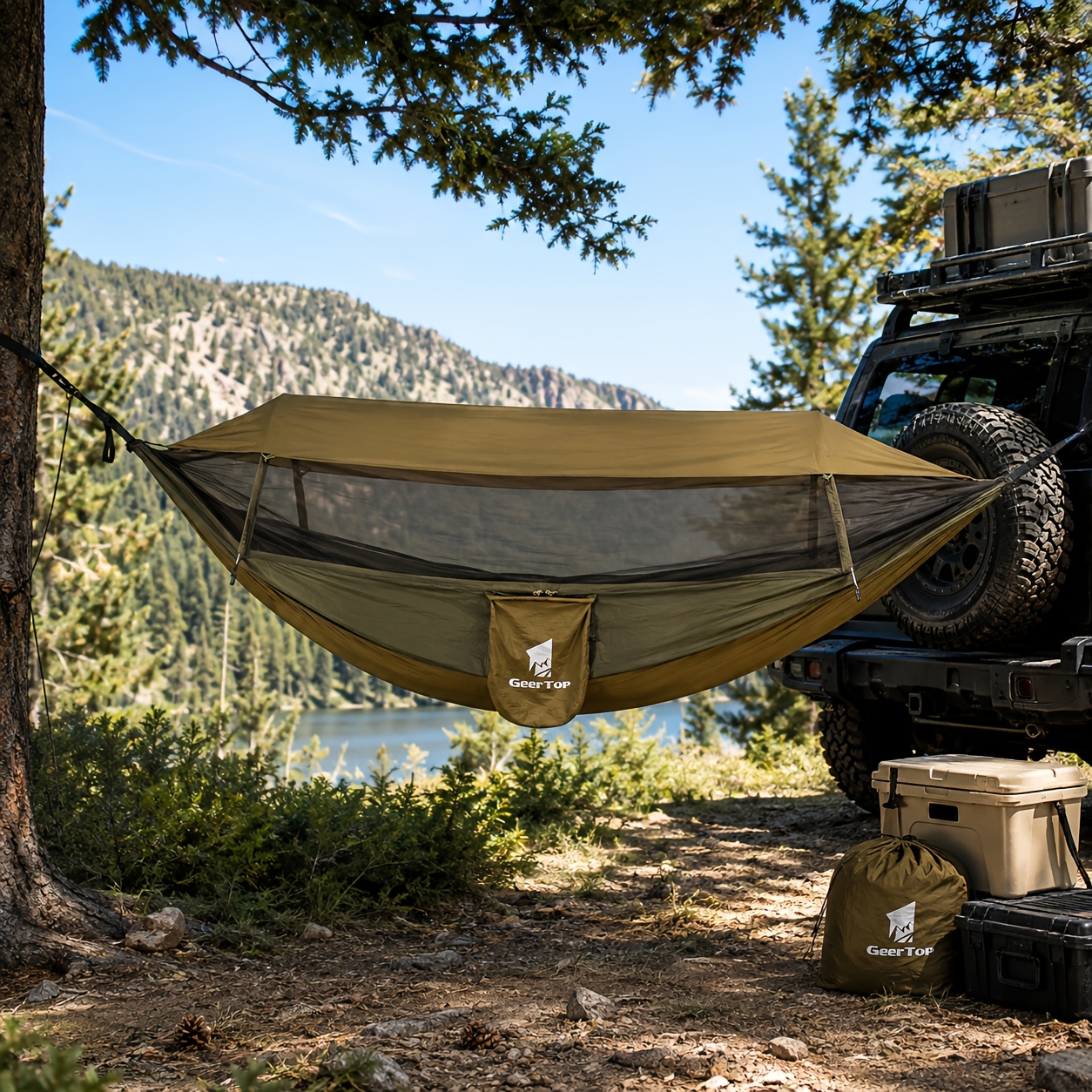 3 person tent dimensions Hilleberg Allak Triplex Zip featured rainfly and roll 68, Alvi Schlafsack für Sleeping Bag TOG:3.5 TOG