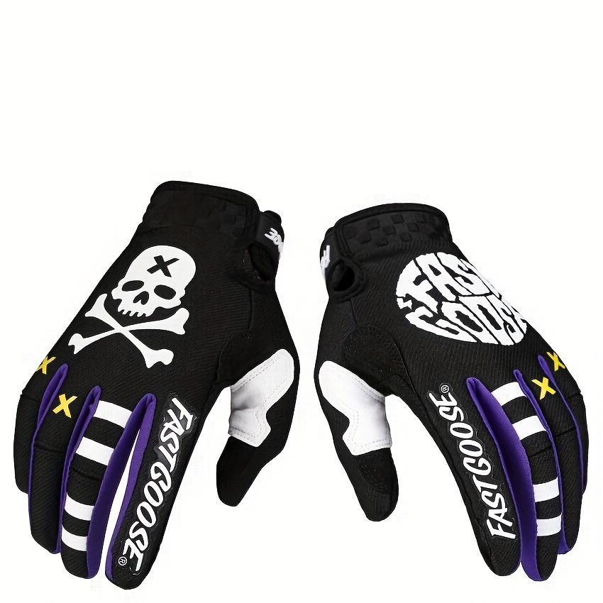 TEMU Motocross Racing Gloves Moto Bmx Atv Mtb Motorcycle Mountain Bike Gloves Cycling Glove