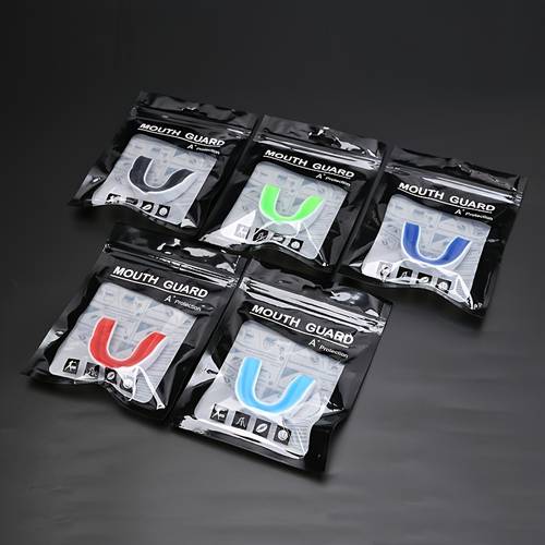 1pc mouth guard for boxing taekwondo mma basketball eva material mixed colors universal fit ideal for thanksgiving christmas halloween sports mouthguard vibrant mouthguard eva mouthguard mouthguard for boxing