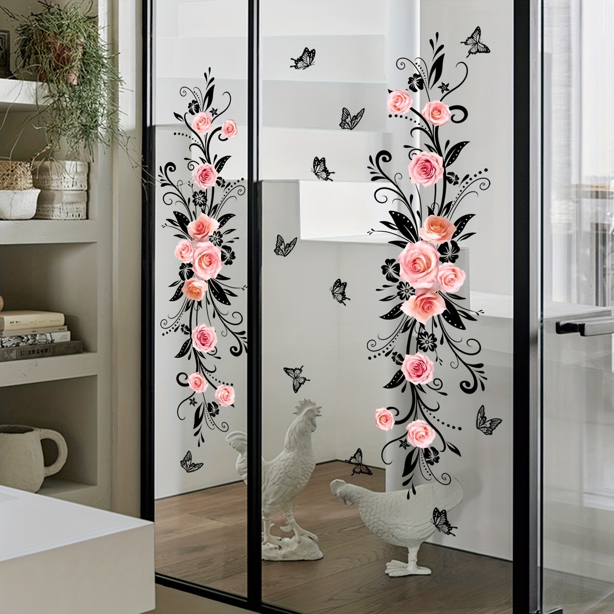 

& Wall Decals - Double-sided, Self-adhesive Vinyl Stickers For Living Room, Bedroom, Bathroom Decor