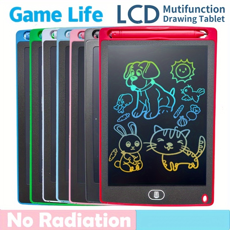 21 59cm 8 5in lcd drawing tablet children toys drawing board for children electronic drawing board children toys led drawing board writing tablet christmas halloween thanksgiving gifts