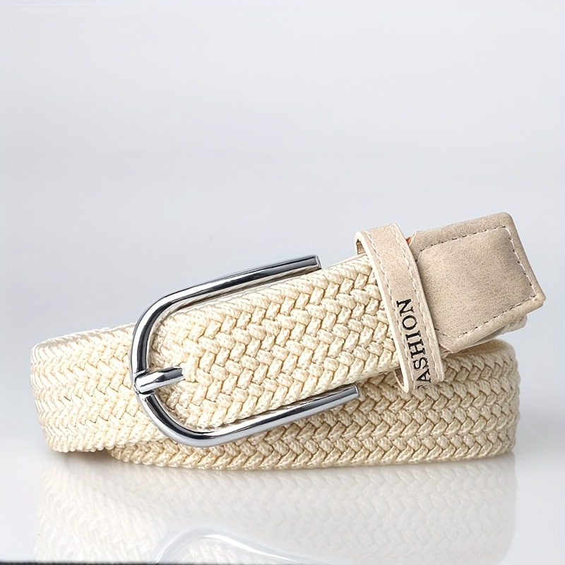 Stylish Elastic Waist Belt - Breathable, Adjustable, Golf Casual Pants Additions For Women - Comfortable, Soft, And Durable