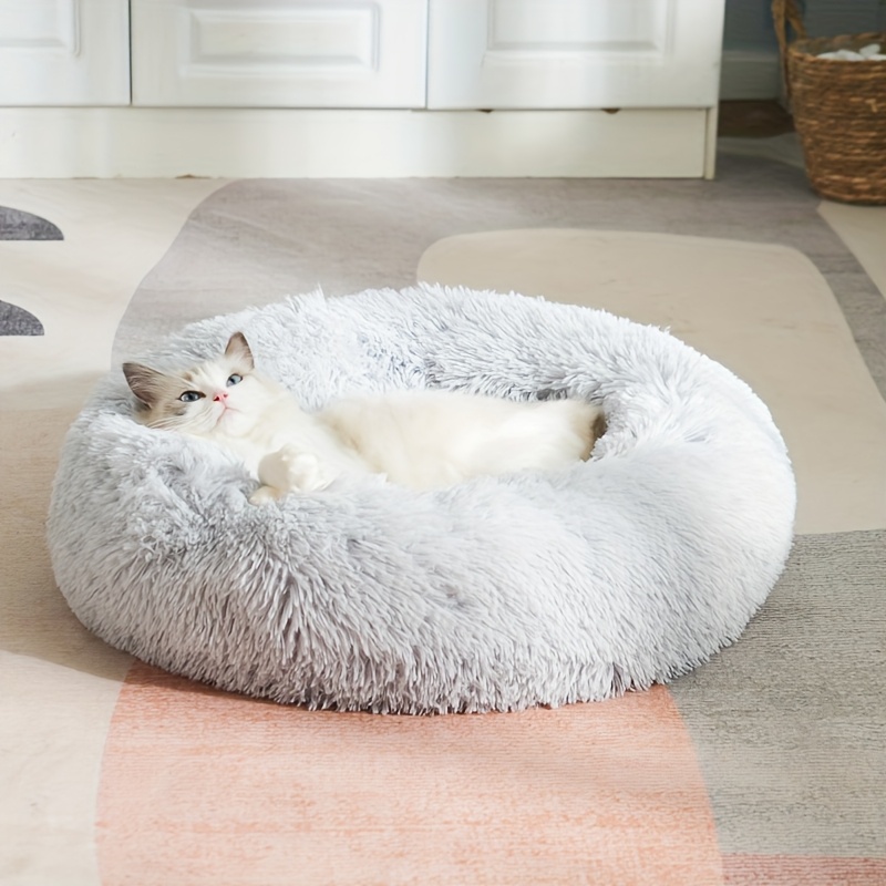 TEMU A Soft And Comfortable Cat Nest With A Large Unique That Provides A Sleeping Space For Cats And Small Dogs- A Universal Pet Mat For