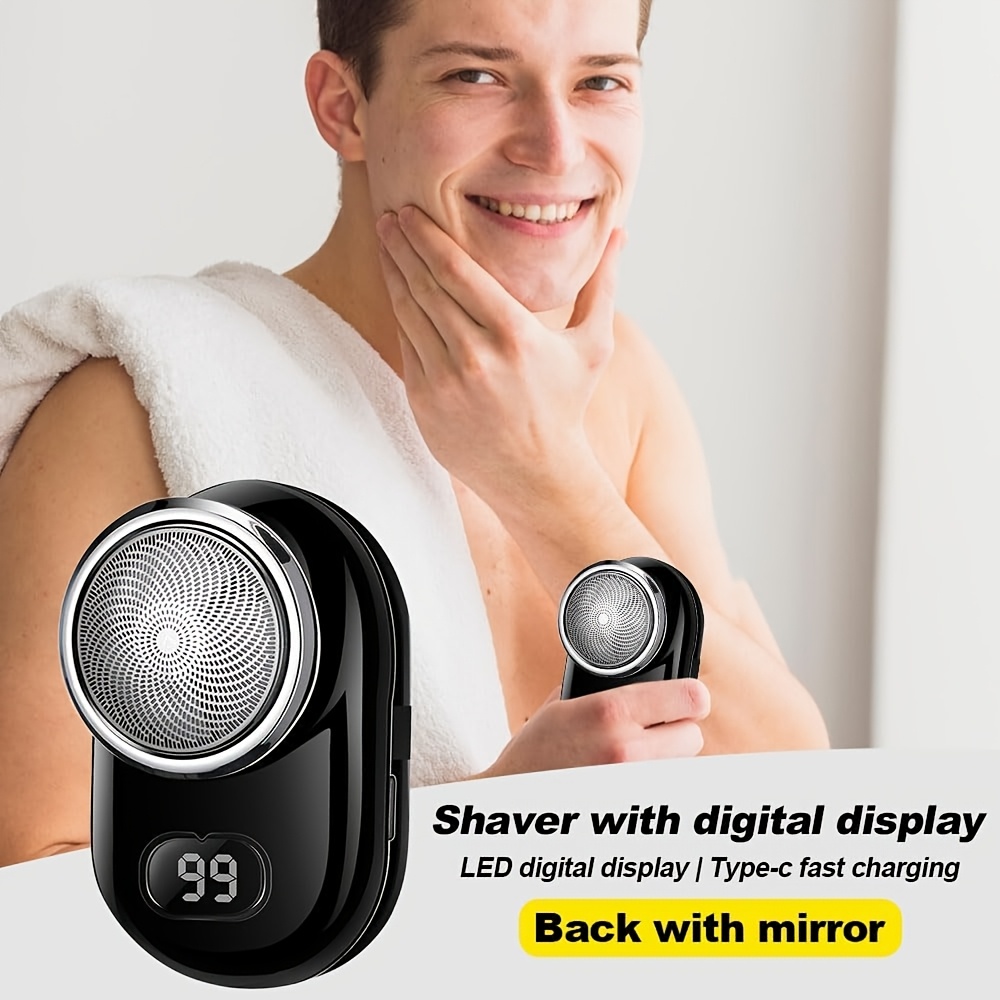 1   s electric shaver, 2024 fast charging with   screen, portable usb rechargeable lithium battery, powerful storm shaver with  , beard trimmer, easy to clean, mini portable shaver Product details 4