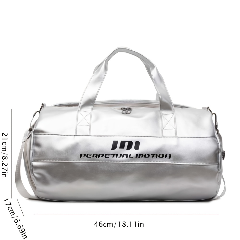 Durable & Sturdy Gym Bag, Large Capacity, Soft Texture, Handheld & Crossbody Travel Sports Bag