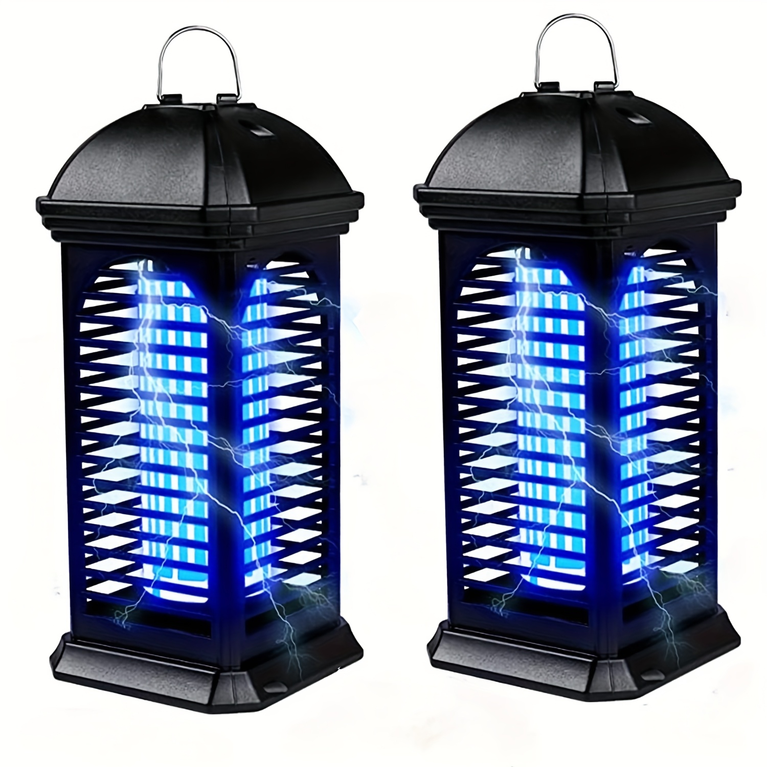 bug zapper indoor portable electric mosquito killer uv   plug in insect zapper fly   moth catcher suitable for home bedroom living room kitchen backyard courtyard farm