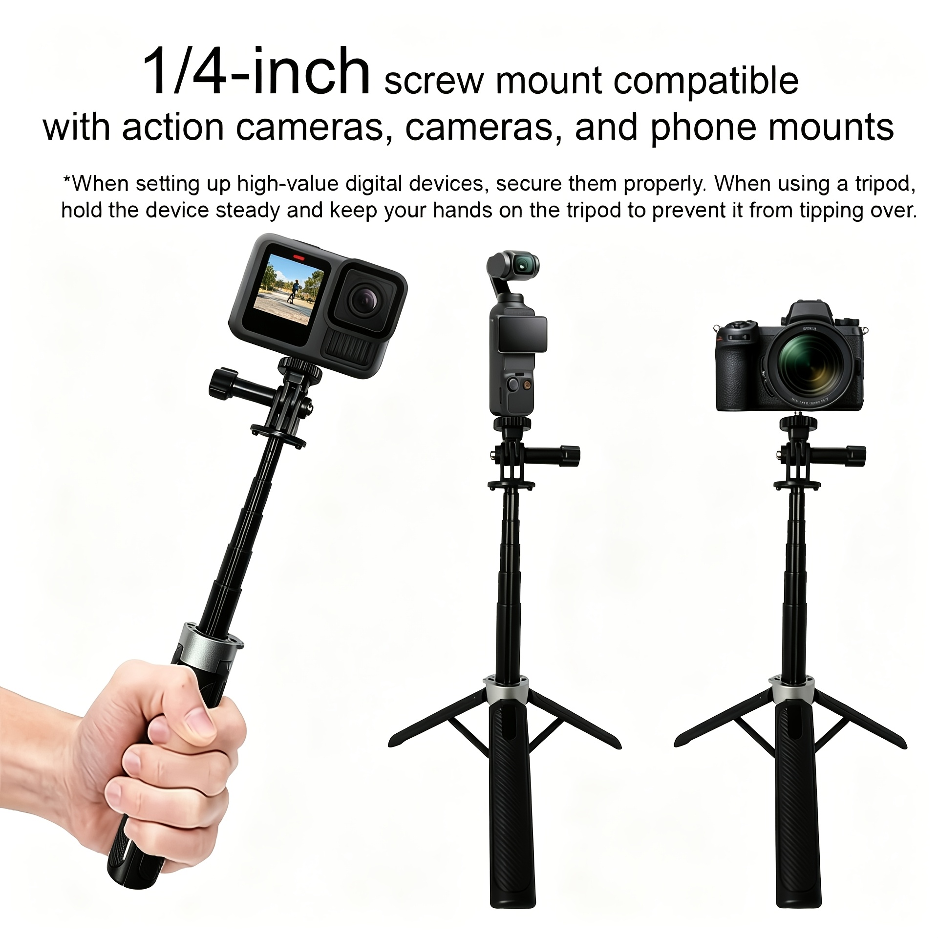 selfie sticks sold on Temu Australia