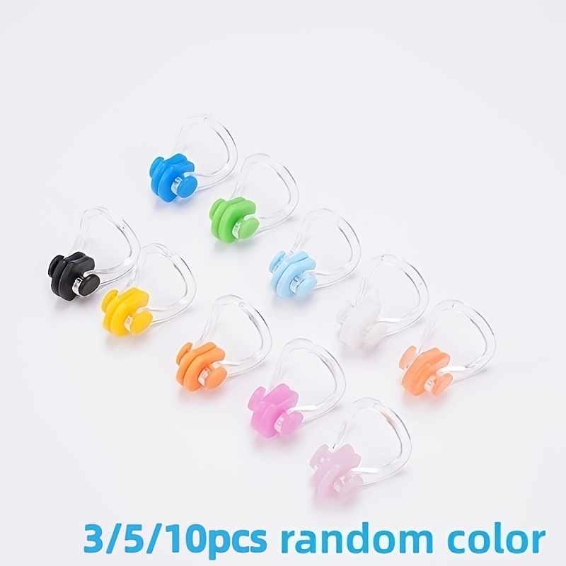 Soft Silicone Swimming Nose Clips, Comfortable for Diving and Surfing