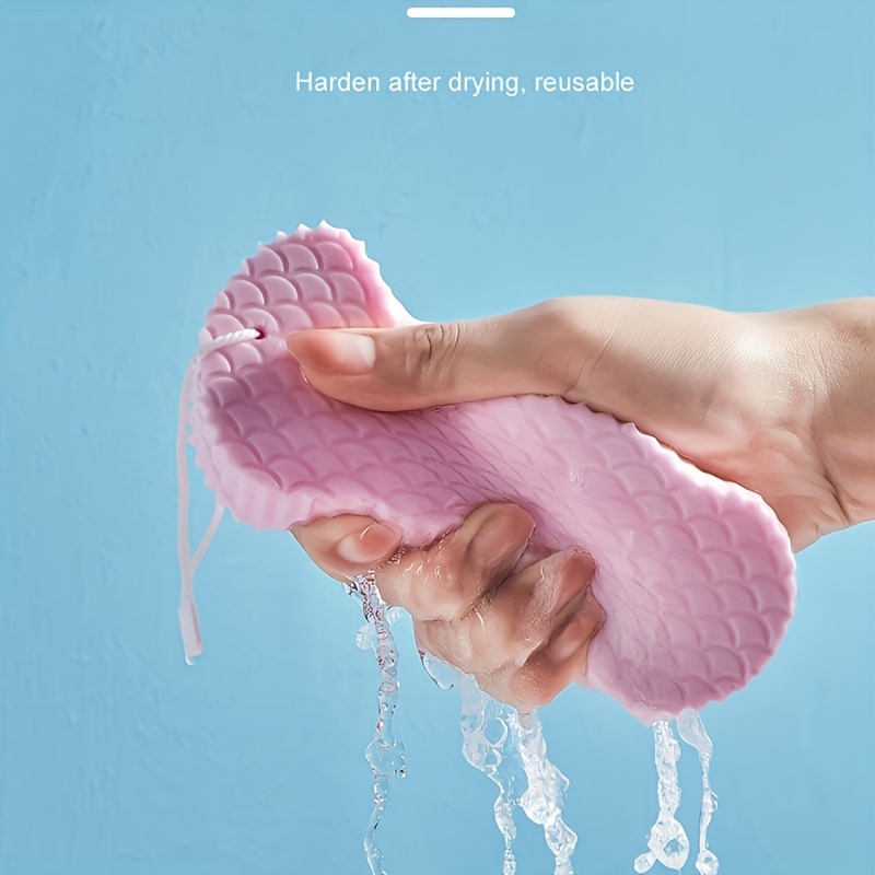 Ultra-Soft Textured Exfoliating Bath Sponge, 2pcs Set