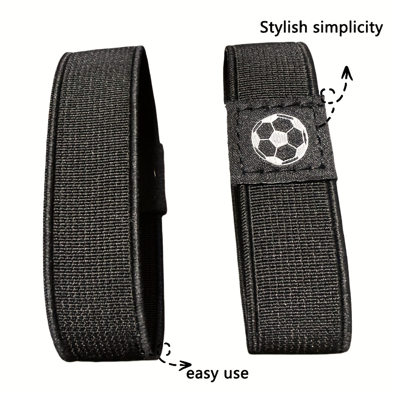 Image of 8pcs Shoelace Fixation Tape, Fixation Tape For Soccer Shoes Elastic Shoelaces, Fixation Tape Shoelaces Soccer Black Shoelace Fixation Tape For Soccer Shoes